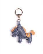 Handmade Leather Lucky Pony Charm (Wealth-Bringing Pony with Symbol)