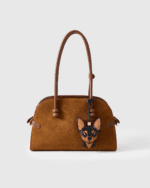 Handmade Leather Miniature Pinscher Charm (Black & Tan Version) - Image 2