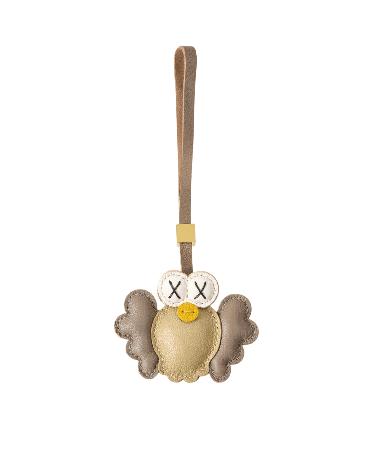 主图 Handmade Leather XX Eyes Owl Charm (Trendy Minimalist Version) - Image 1