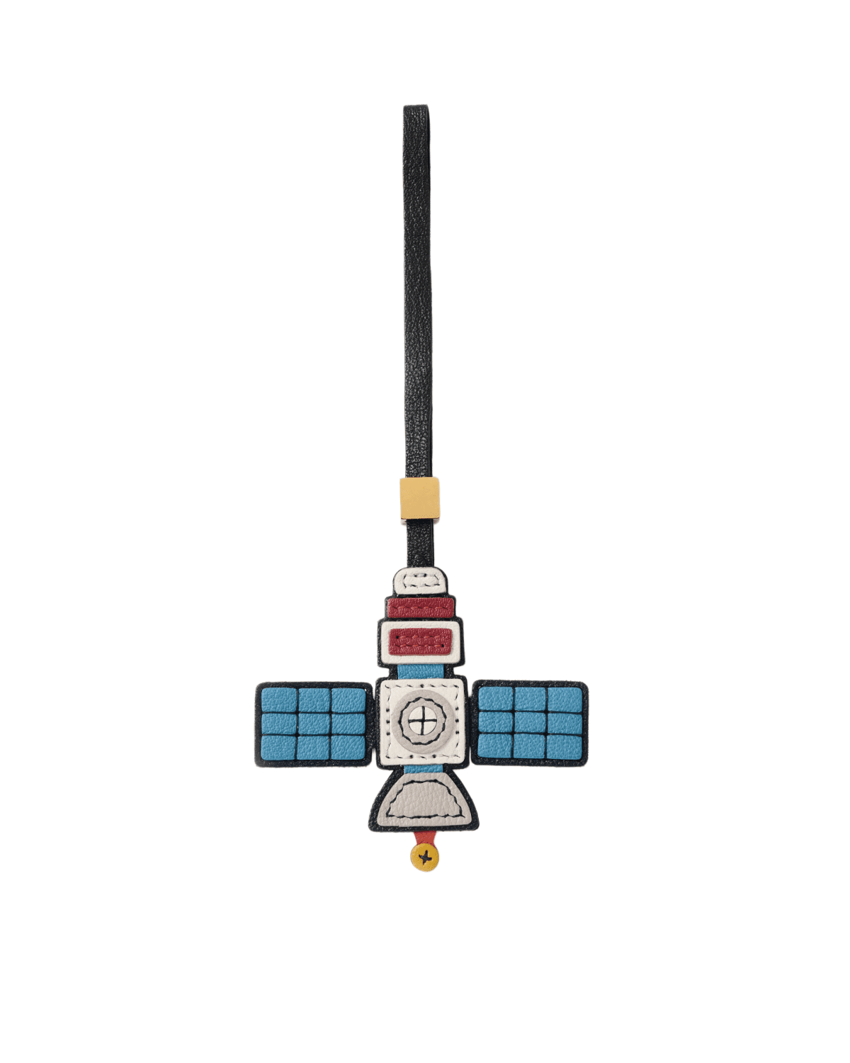 主图 Handmade Leather Space Satellite Charm (Retro Space Station Version) - Image 1