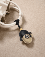 Handmade Leather Gear Eye Monkey Charm (Industrial Trendy Version) - Image 2