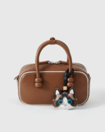 Handmade Leather Ragdoll Cat Charm (Blue Eyes Princess Version) - Image 4