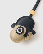 Handmade Leather Gear Eye Monkey Charm (Industrial Trendy Version) - Image 4