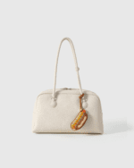 Handmade Leather Hot Dog Charm (Vibrant Good Fortune Version) - Image 4