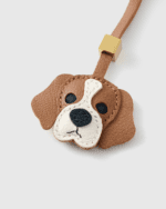 Handmade Leather Beagle Luggage Charm (Blessing Accompanied & Loyal Guardian Version) - Image 4