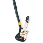 Handmade Leather Electric Guitar Bag Charm