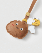 Handmade Leather Fried Chicken & Beer Charm (Food & Drink Joy Version) - Image 4