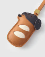 Handmade Leather Dachshund Charm (All Prosperity & Good Luck Version) - Image 2