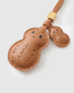 Handmade Leather Peanut Charm (Good Luck Blessing Version) - Image 4