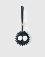 Handmade Leather Susuwatari Luggage Charm (Ghibli Healing Edition)