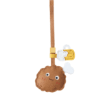 Handmade Leather Fried Chicken & Beer Charm (Food & Drink Joy Version)