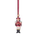 Handmade Leather Nutcracker Bag Charm