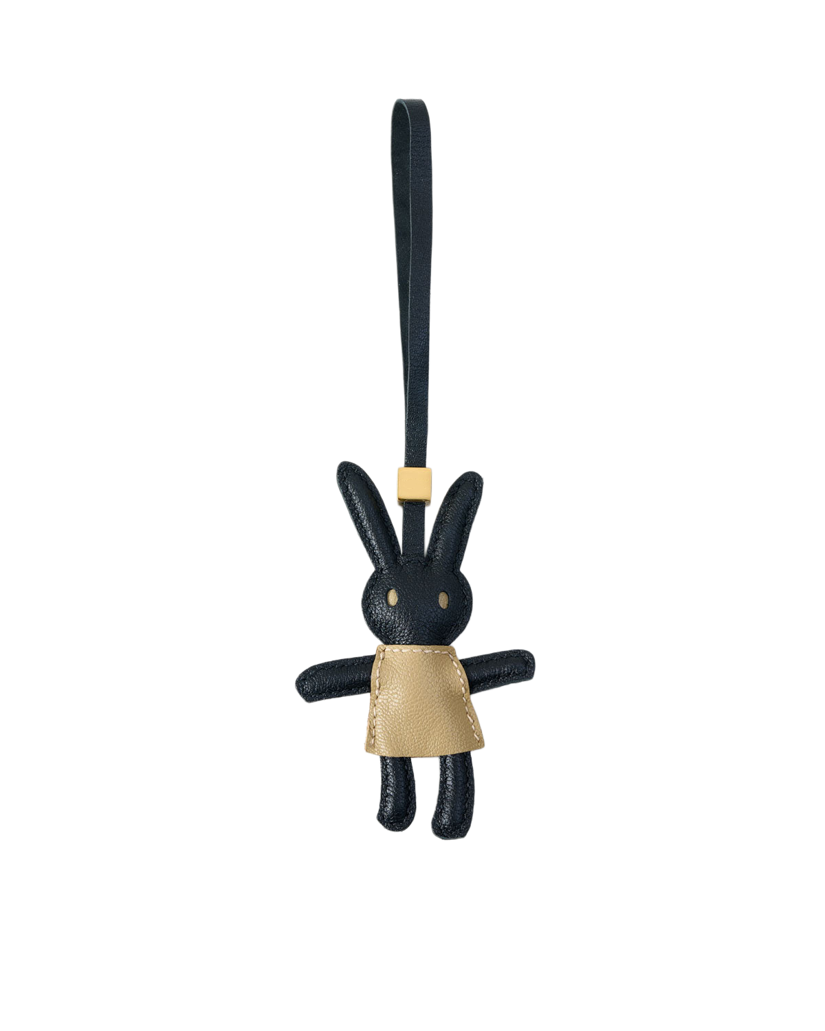 主 Handmade Leather Rabbit Bag Charm - Image 1